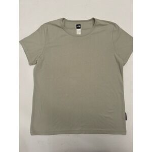 North Face T Shirt Xl Grey Women's Scoop Neck